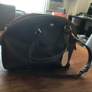 Coach brown hand bag cross body